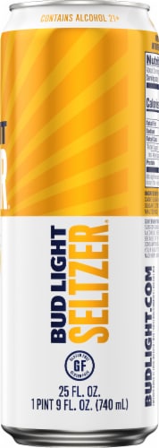 Bud Light Mango Hard Seltzer Single Can Perspective: right