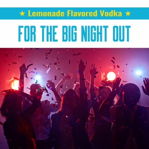 Natural Light® Lemonade Vodka Perspective: right