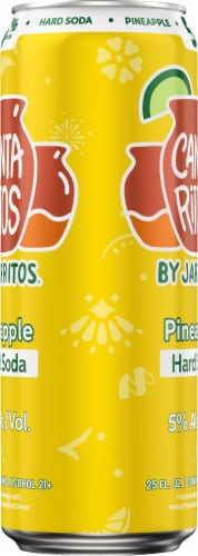 Jarritos Cantaritos Pineapple Hard Soda Perspective: right