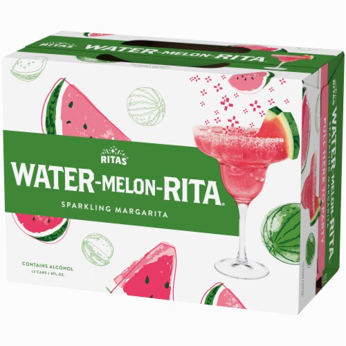 Ritas™ Water-Melon-Rita Sparkling Margarita Perspective: right