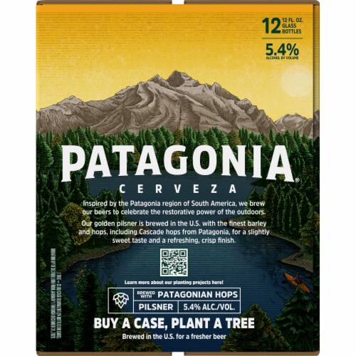 Patagonia Cerveza Hops Beer Perspective: right