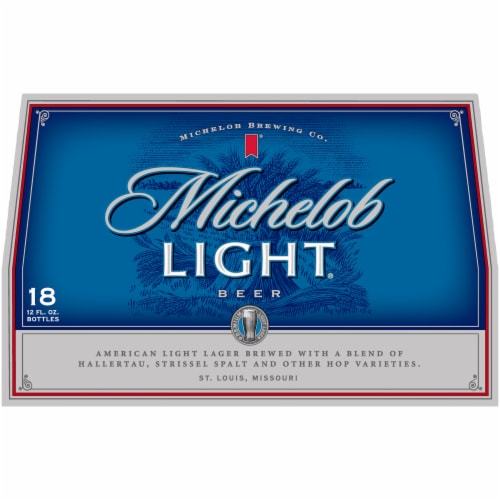 Michelob Light Beer Perspective: right