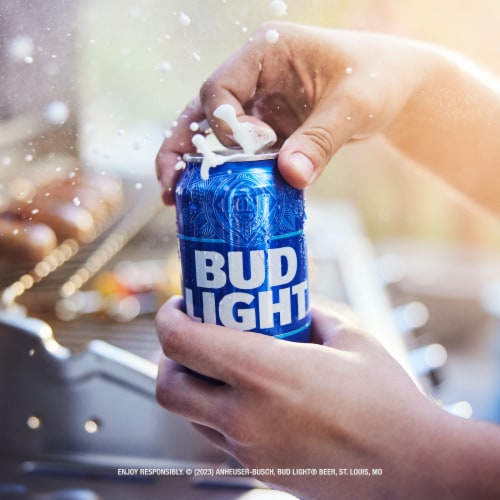 Bud Light Beer Perspective: right