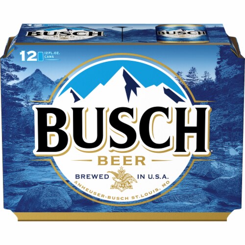 Busch Beer Perspective: right