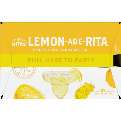 Ritas™ Lemon-Ade-Rita Sparkling Margarita Perspective: right