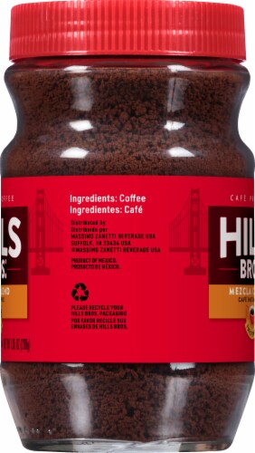 Hills Bros.® Medium Roast Instant Coffee Perspective: right