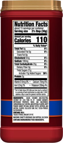 Hills Bros® Fat Free French Vanilla Cappuccino Drink Mix Perspective: right