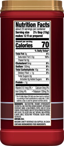 Hills Bros.® Double Mocha Cappuccino Instant Coffee Perspective: right