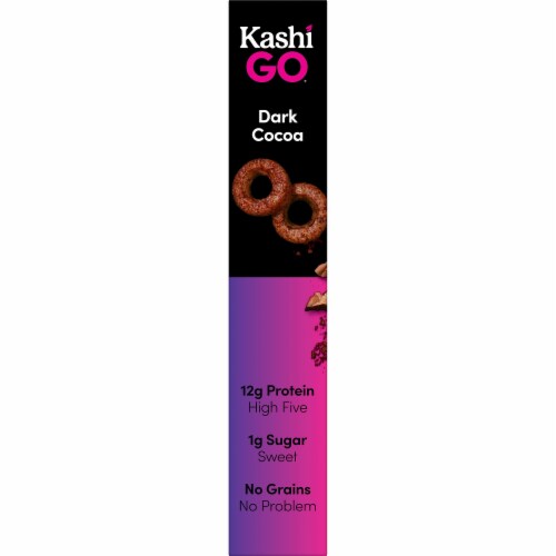 Kashi GO Breakfast Cereal Dark Cocoa Perspective: right