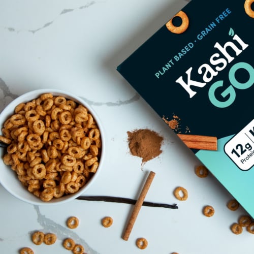 Kashi GO Breakfast Cereal Cinnamon Vanilla Perspective: right