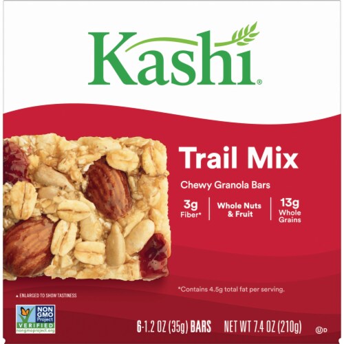 Kashi Trail Mix Chewy Granola Bars Perspective: right