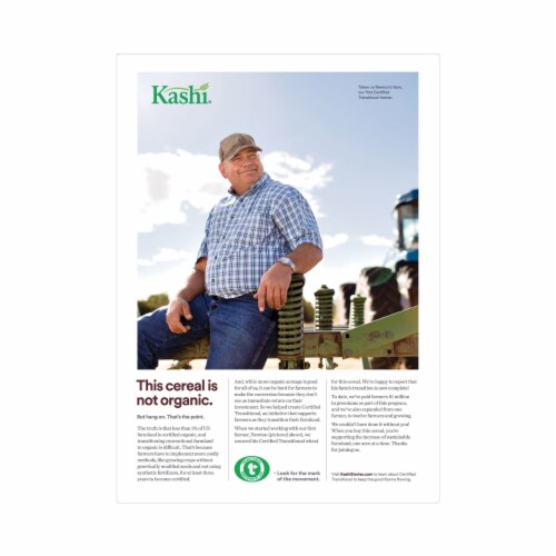 Kashi Dark Cocoa Karma Breakfast Cereal Perspective: right