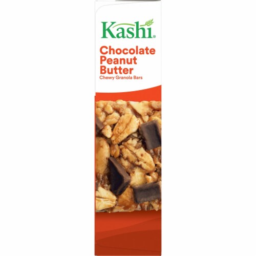 Kashi Chocolate Peanut Butter Chewy Granola Bars Perspective: right