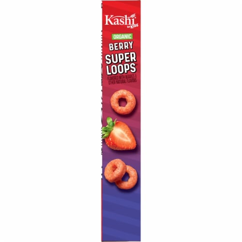 Kashi by Kids Super Loops Berry Breakfast Cereal Perspective: right