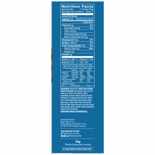 Kashi® 7 Grain Sea Salt Pita Crisps Perspective: right