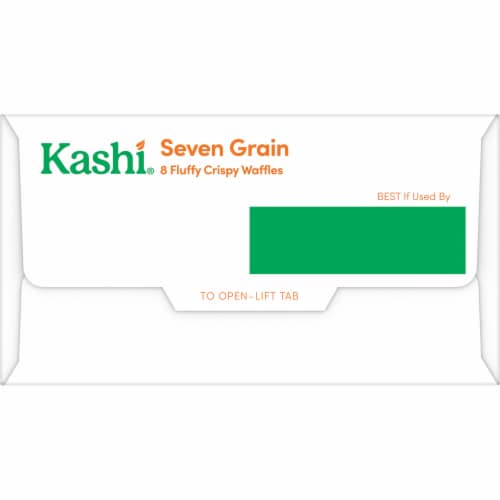Kashi Frozen Waffles Seven Grain Perspective: right