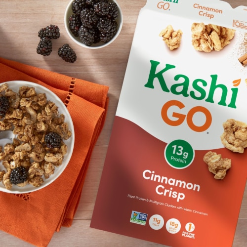 Kashi GO Breakfast Cereal Cinnamon Crisp Perspective: right