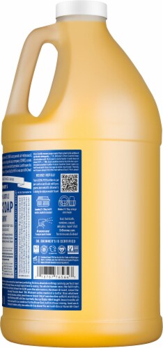 Dr. Bronner's Magic Soaps 18-in-1 Hemp Peppermint Pure-Castile Liquid Soap Perspective: right