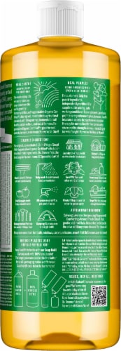 Dr. Bronner's 18-in-1 Hemp Almond Pure-Castile Liquid Soap Perspective: right
