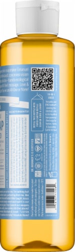 Dr. Bronner's 18-in-1 Hemp Baby Unscented Pure-Castile Liquid Soap Perspective: right
