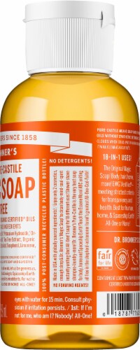 Dr. Bronner's Magic Soaps 18-in-1 Hemp Tea Tree Pure-Castile Liquid Soap Perspective: right
