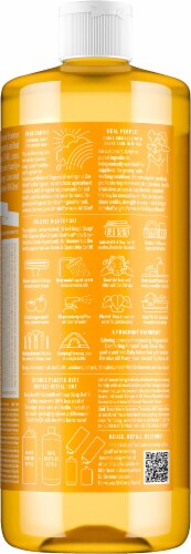 Dr. Bronner's Heal Earth! 18-in-1 Hemp Citrus Pure-Castile Liquid Soap Perspective: right