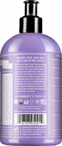 Dr. Bronner's 4-in-1 Lavender Organic Sugar Soap Perspective: right