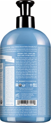 Dr. Bronner's Shikakai Unscented Baby Soap Perspective: right