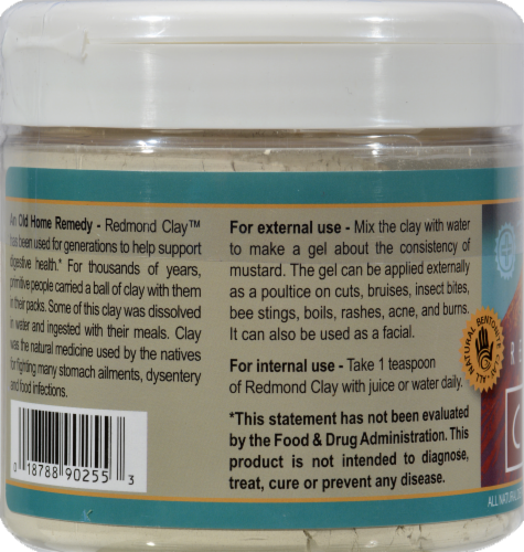 Redmond Clay All Natural Dietary Supplement Perspective: right
