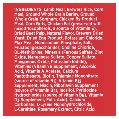 IAMS PROACTIVE HEALTH Adult Lamb Meal and Rice Dry Dog Food Perspective: right