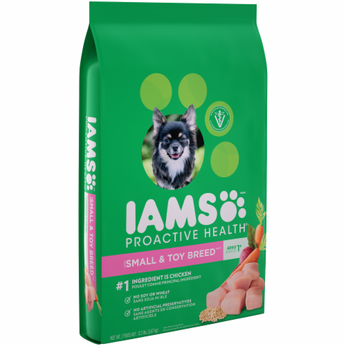 IAMS Proactive Health Small & Toy Breed Dog Food Perspective: right