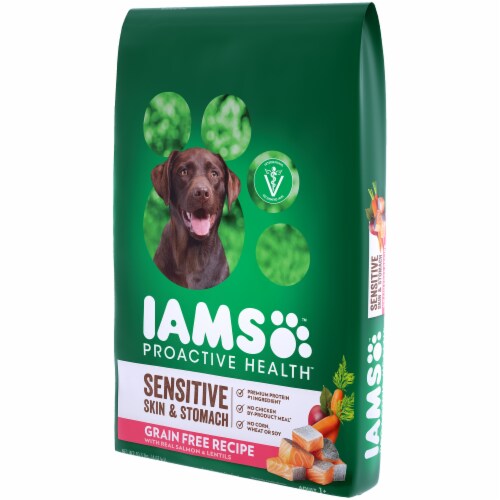 Iams proactive health sensitive skin & stomach clearance grain free dog food