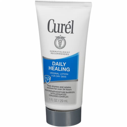 Curel Daily Healing Original Lotion for Dry Skin Perspective: right