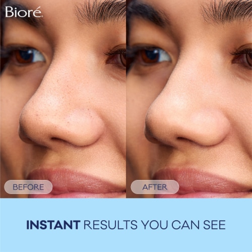Biore Deep Cleansing Nose Pore Strips Value Size Perspective: right