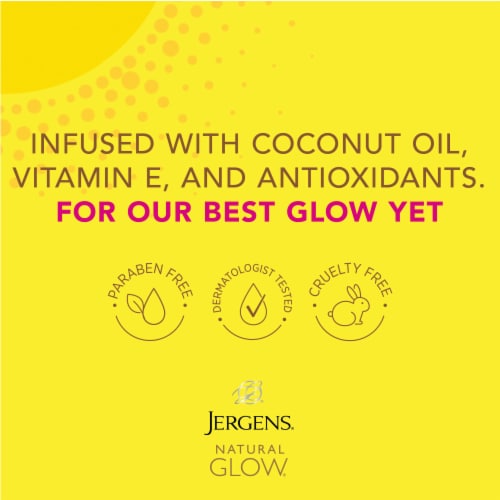 Jergens Natural Glow Natural Glow Daily Moisturizer Self Tanner Body Lotion, Fair To Medium Perspective: right