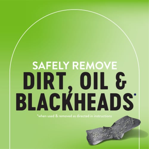 Biore Oil Control Deep Cleansing Pore Strips, Charcoal, Nose Strips for Blackhead Removal Perspective: right