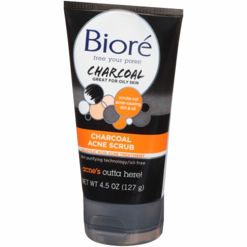 Biore Charcoal Acne Scrub Perspective: right