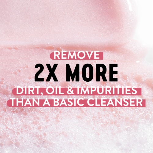 Biore Rose Quartz + Charcoal Daily Purifying Cleanser Perspective: right