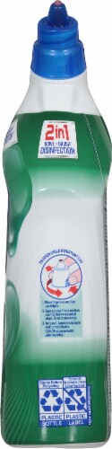 Lysol® Disinfectant with Bleach Toilet Bowl Cleaner Perspective: right