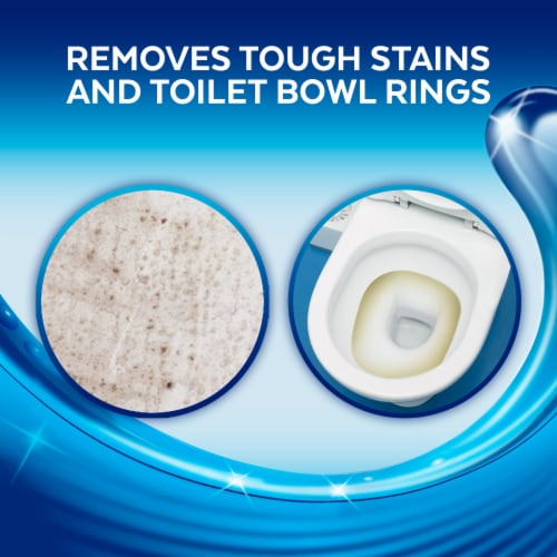 Lysol Power Toilet Bowl Cleaner, Gel Cleaner and Disinfectant, Atlantic Fresh Perspective: right