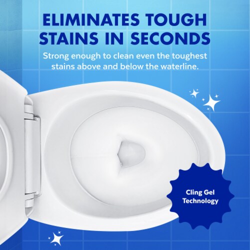 Lysol Power Toilet Bowl Cleaner Atlantic Fresh Perspective: right