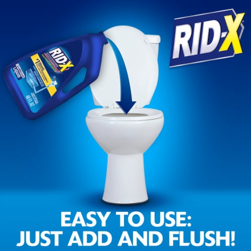 RID-X Three Month Supply of Liquid Septic Tank Treatment Perspective: right