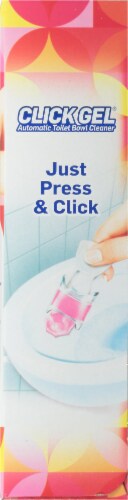 Lysol® Brand New Day™ Click Gel® Automatic Toilet Bowl Cleaner Perspective: right
