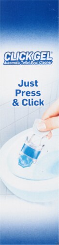 Lysol® Click Gel® Atlantic Fresh Scent Automatic Toilet Bowl Cleaner Perspective: right