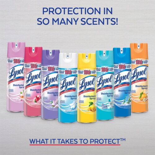 Lysol® NeutraAir® Tropical Breeze Scent Disinfectant Spray Perspective: right