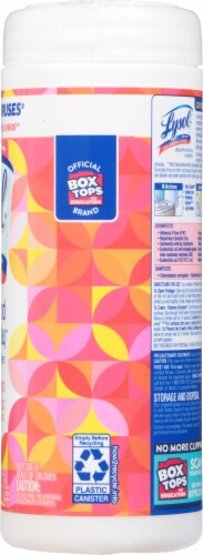 Lysol® Brand New Day Scent Disinfecting Wipes Perspective: right