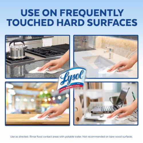 Lysol Disinfecting Wipes Variety Pack Perspective: right