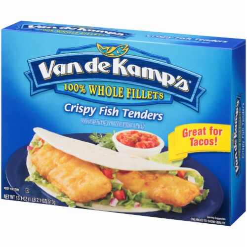 Van de Kamp's Crispy Fish Tenders Perspective: right