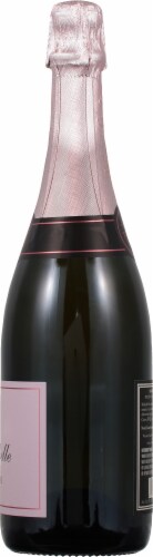 Mirabelle Brut Rose Sparkling Wine Perspective: right