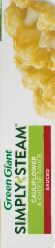 Green Giant Steamers Cauliflower & Cheese Sauce Frozen Vegetables Perspective: right